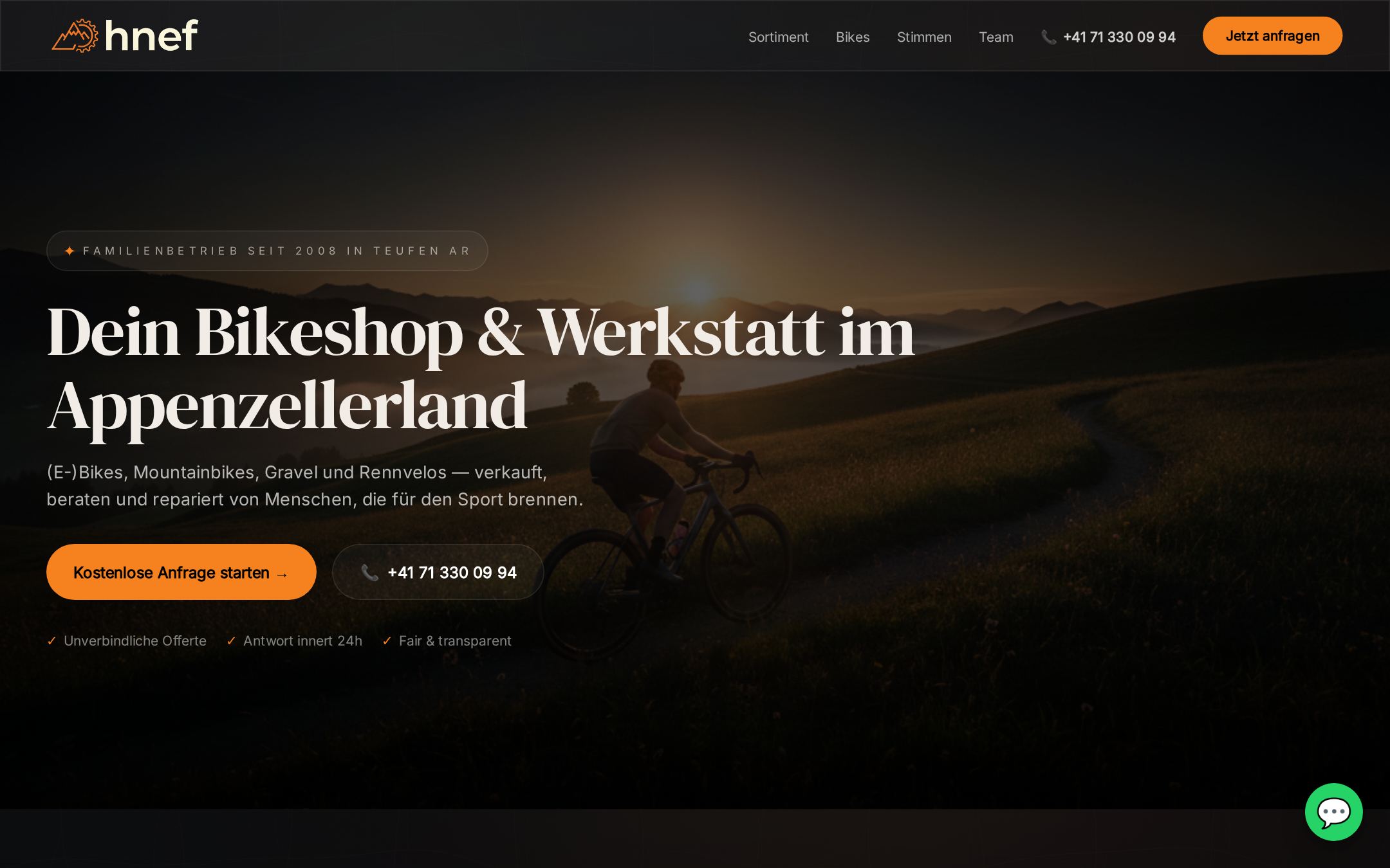 h.nef Bikes — Demo